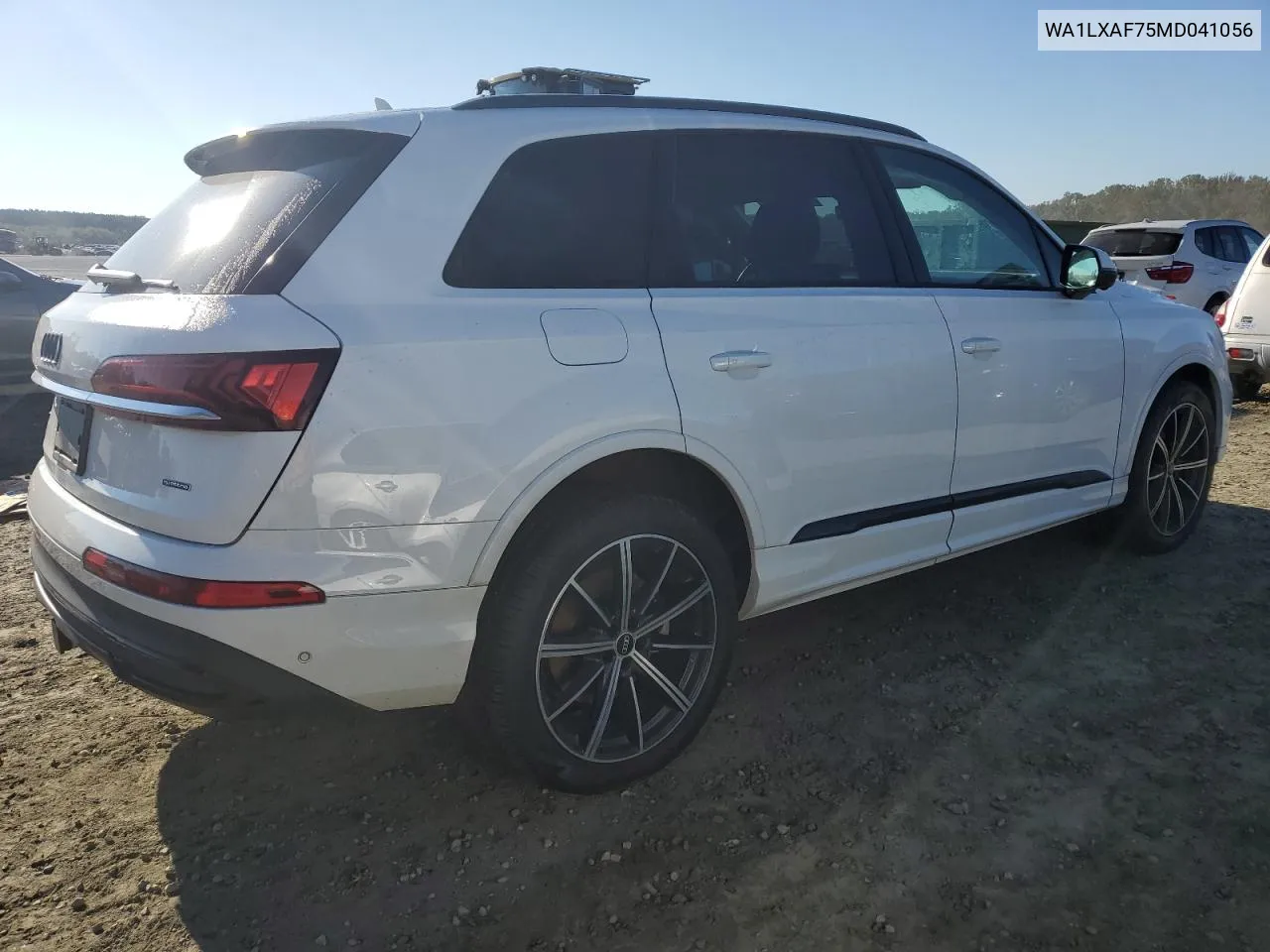 2021 Audi Q7 Premium Plus VIN: WA1LXAF75MD041056 Lot: 72712714