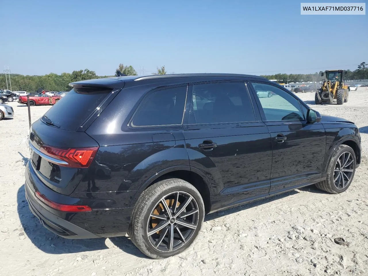 2021 Audi Q7 Premium Plus VIN: WA1LXAF71MD037716 Lot: 73049534