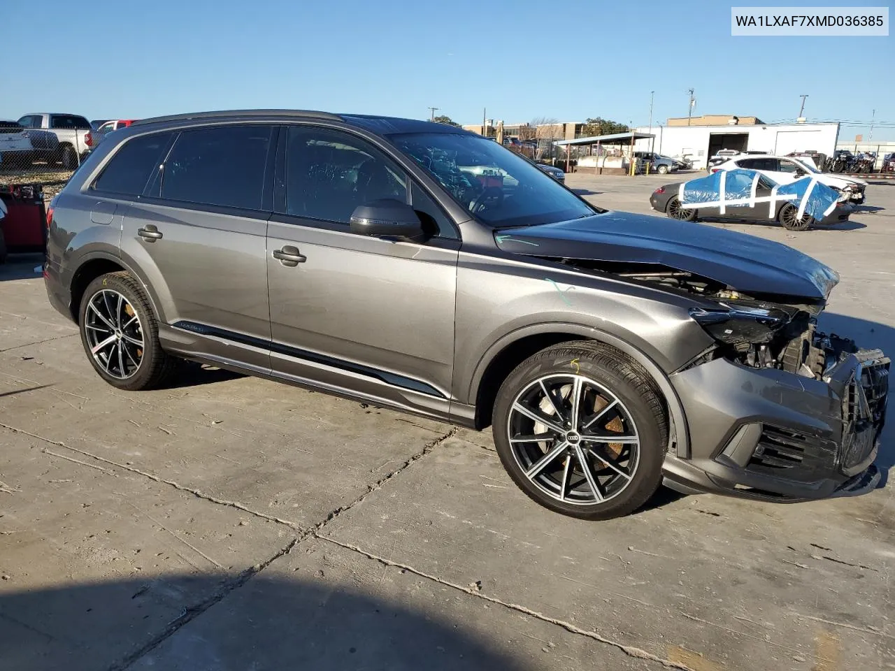 WA1LXAF7XMD036385 2021 Audi Q7 Premium Plus