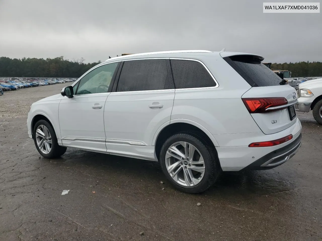 2021 Audi Q7 Premium Plus VIN: WA1LXAF7XMD041036 Lot: 78758124