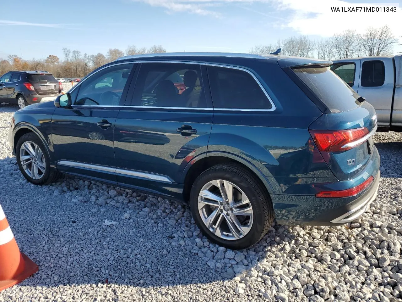 2021 Audi Q7 Premium Plus VIN: WA1LXAF71MD011343 Lot: 79216764