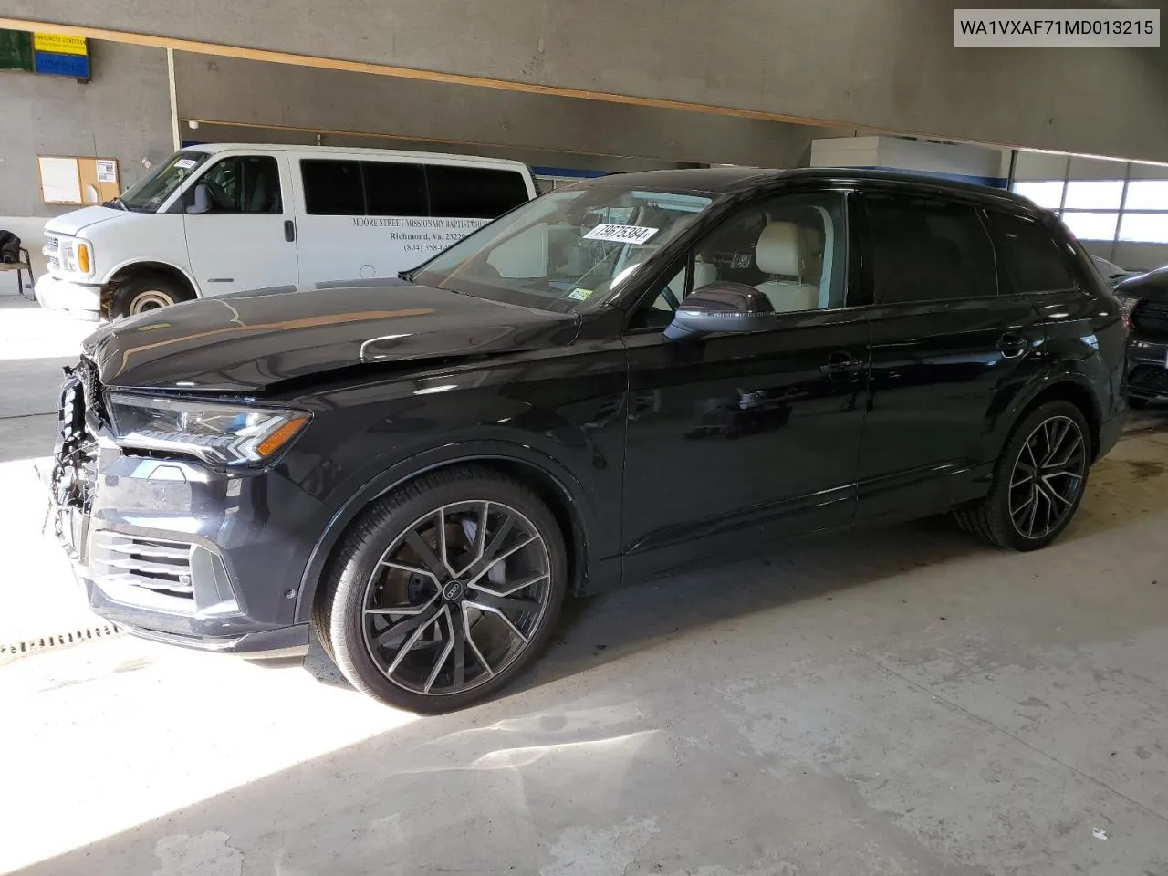 2021 Audi Q7 Prestige VIN: WA1VXAF71MD013215 Lot: 79675384