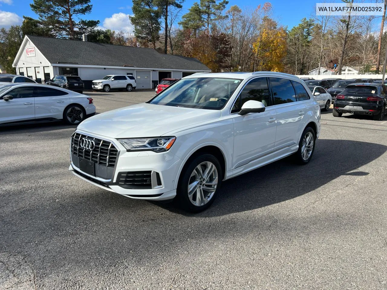 2021 Audi Q7 Premium Plus VIN: WA1LXAF77MD025392 Lot: 80427744