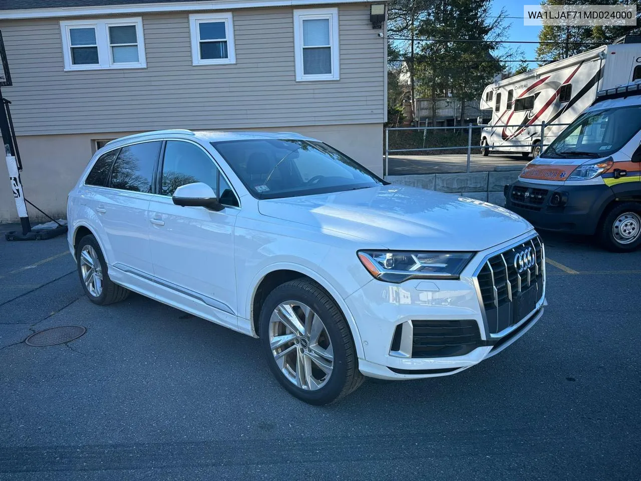 2021 Audi Q7 Premium Plus VIN: WA1LJAF71MD024000 Lot: 80929524