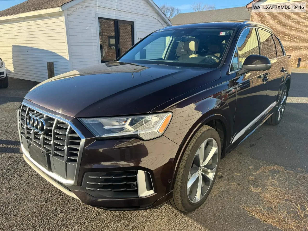 2021 Audi Q7 Premium Plus VIN: WA1LXAF7XMD013446 Lot: 81891394