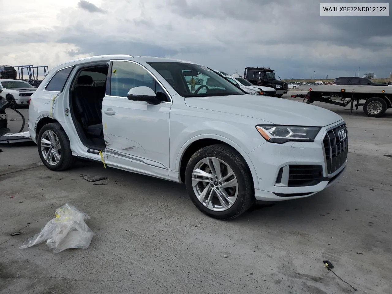 2022 Audi Q7 Premium Plus VIN: WA1LXBF72ND012122 Lot: 56590154