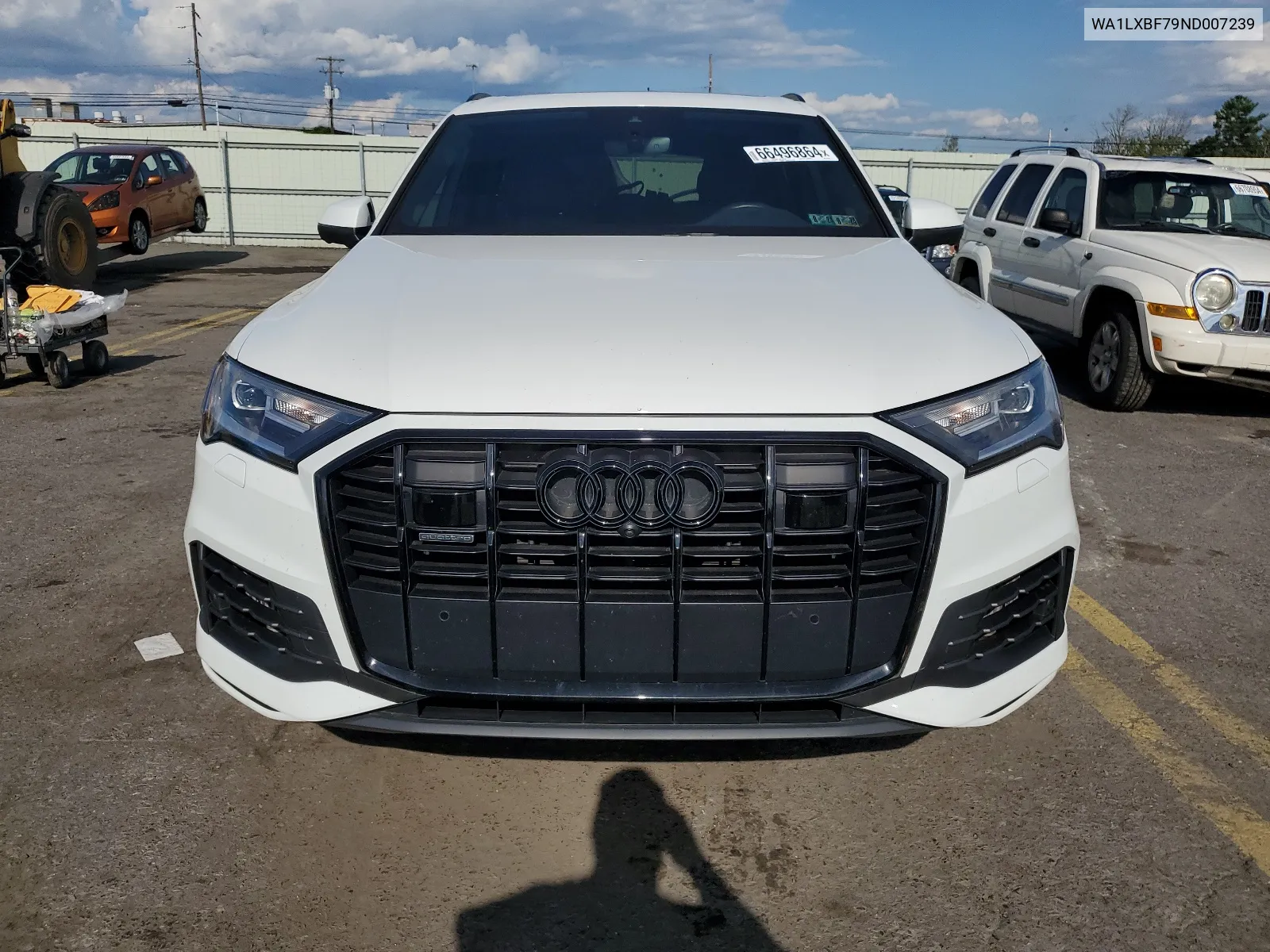 2022 Audi Q7 Premium Plus VIN: WA1LXBF79ND007239 Lot: 66496864