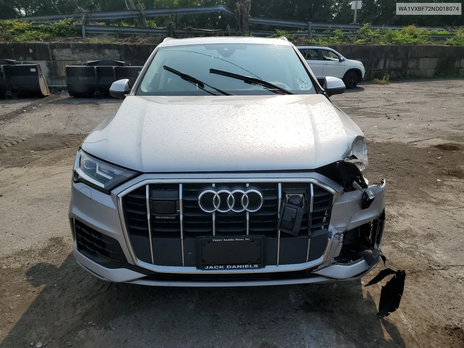 2022 Audi Q7 Prestige VIN: WA1VXBF72ND018074 Lot: 67530434