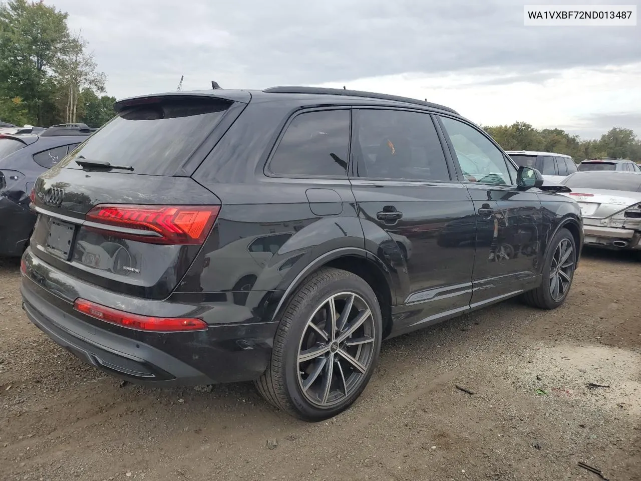 WA1VXBF72ND013487 2022 Audi Q7 Prestige