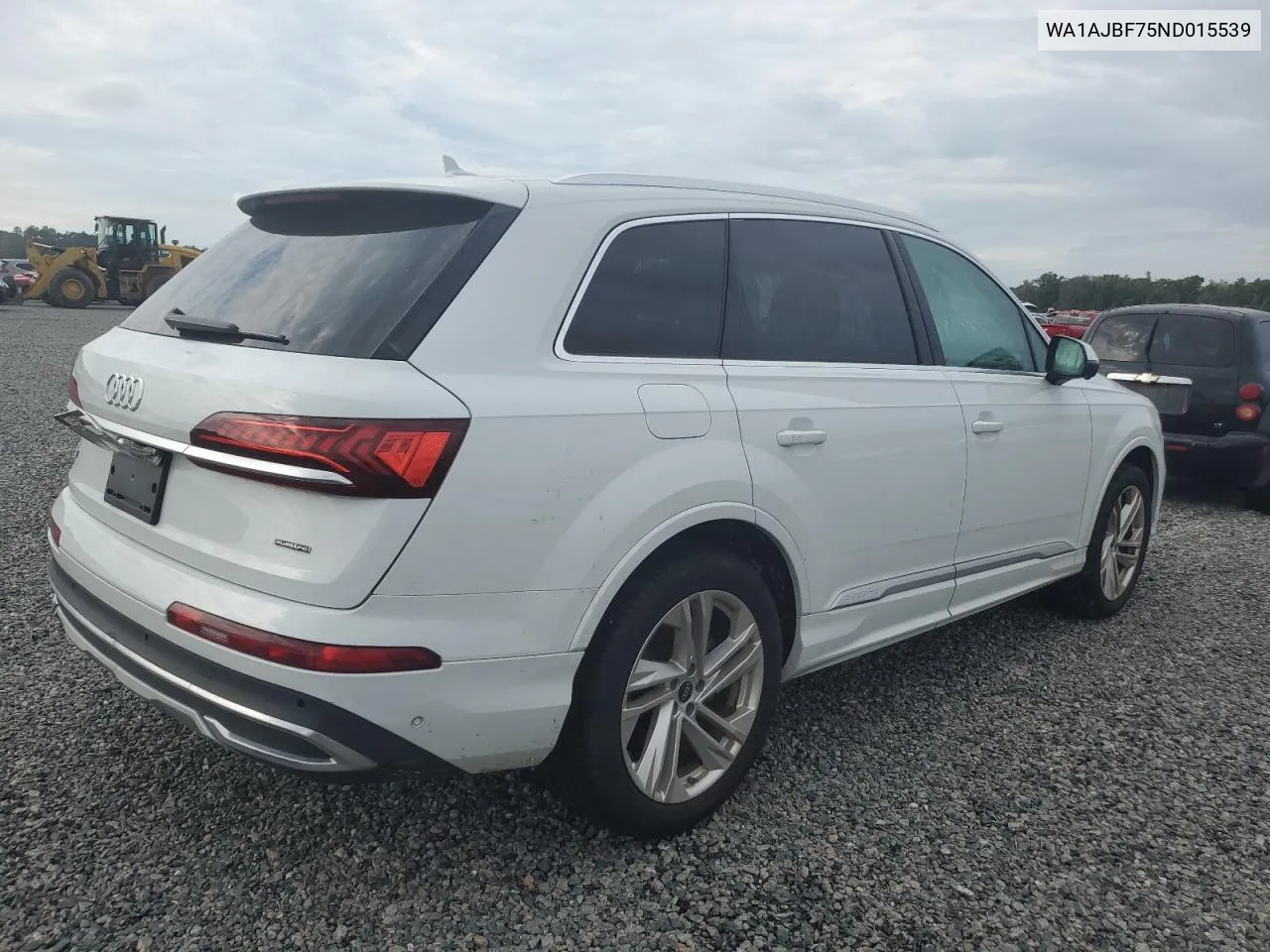 2022 Audi Q7 Premium VIN: WA1AJBF75ND015539 Lot: 73831014