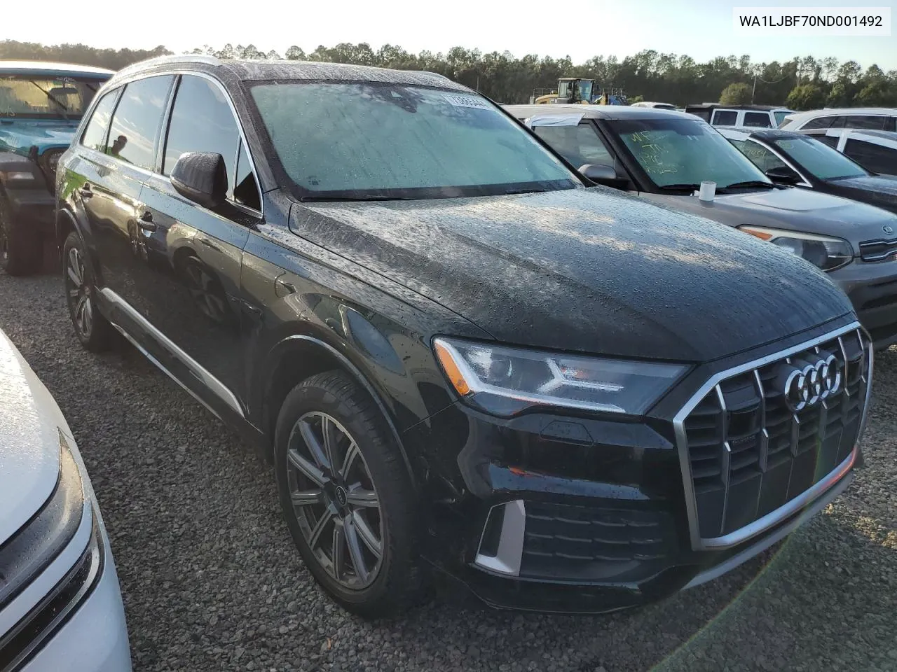 2022 Audi Q7 Premium Plus VIN: WA1LJBF70ND001492 Lot: 73865444