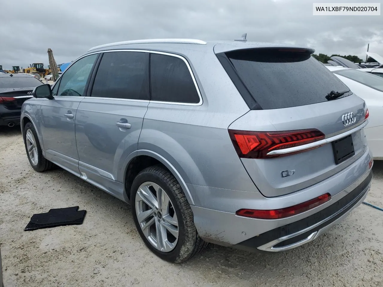 2022 Audi Q7 Premium Plus VIN: WA1LXBF79ND020704 Lot: 74129244