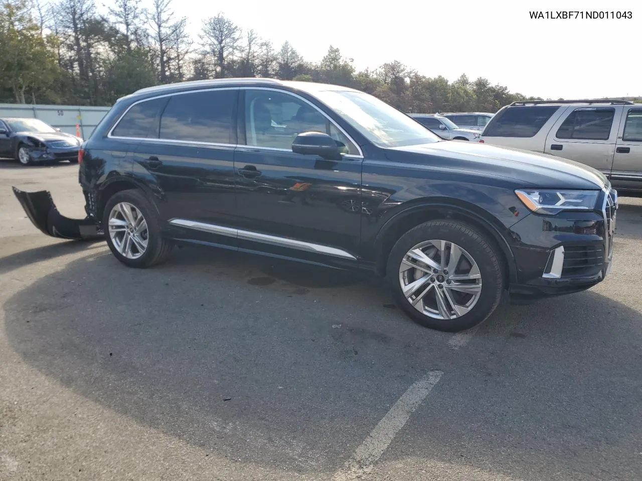 2022 Audi Q7 Premium Plus VIN: WA1LXBF71ND011043 Lot: 74559594