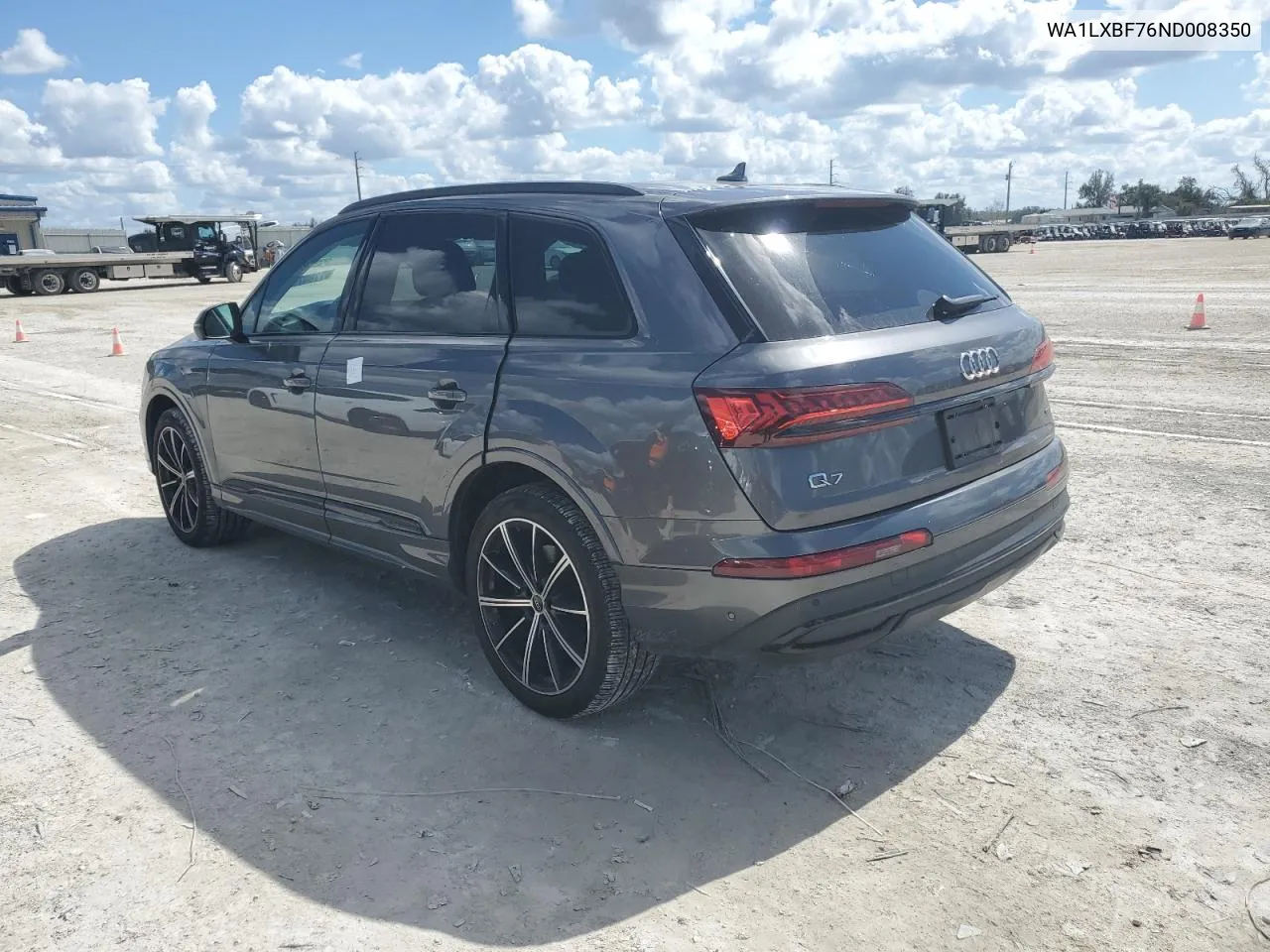 2022 Audi Q7 Premium Plus VIN: WA1LXBF76ND008350 Lot: 77807694