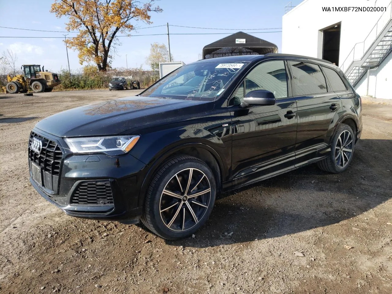 2022 Audi Q7 Progressiv VIN: WA1MXBF72ND020001 Lot: 78973544