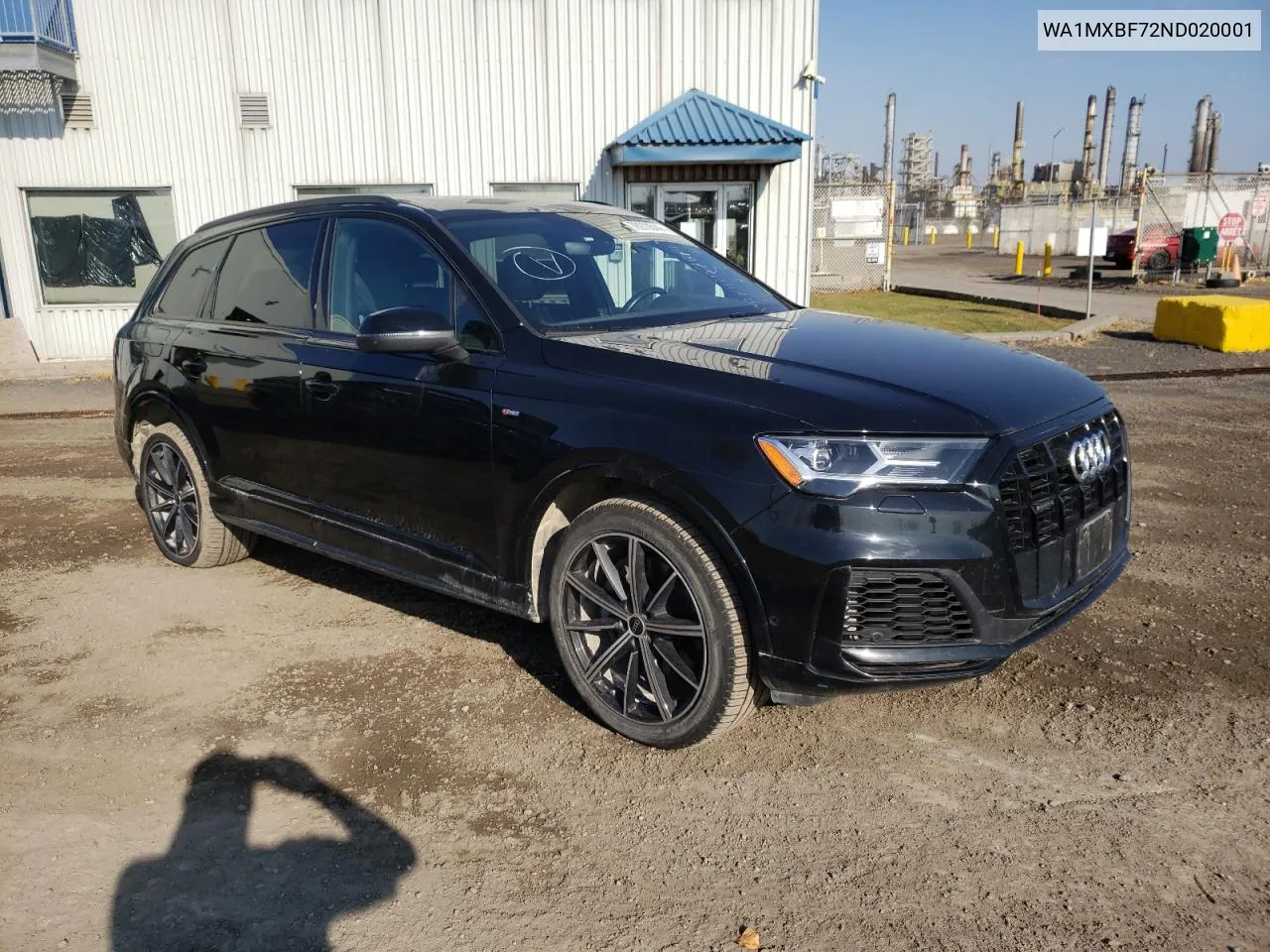 2022 Audi Q7 Progressiv VIN: WA1MXBF72ND020001 Lot: 78973544