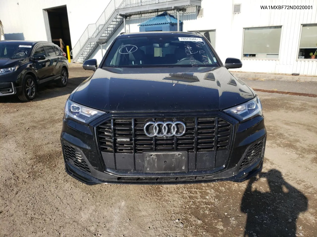 2022 Audi Q7 Progressiv VIN: WA1MXBF72ND020001 Lot: 78973544