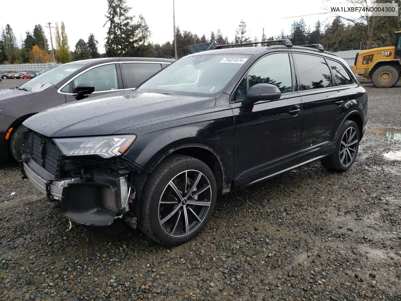 2022 Audi Q7 Premium Plus VIN: WA1LXBF74ND004300 Lot: 79481874