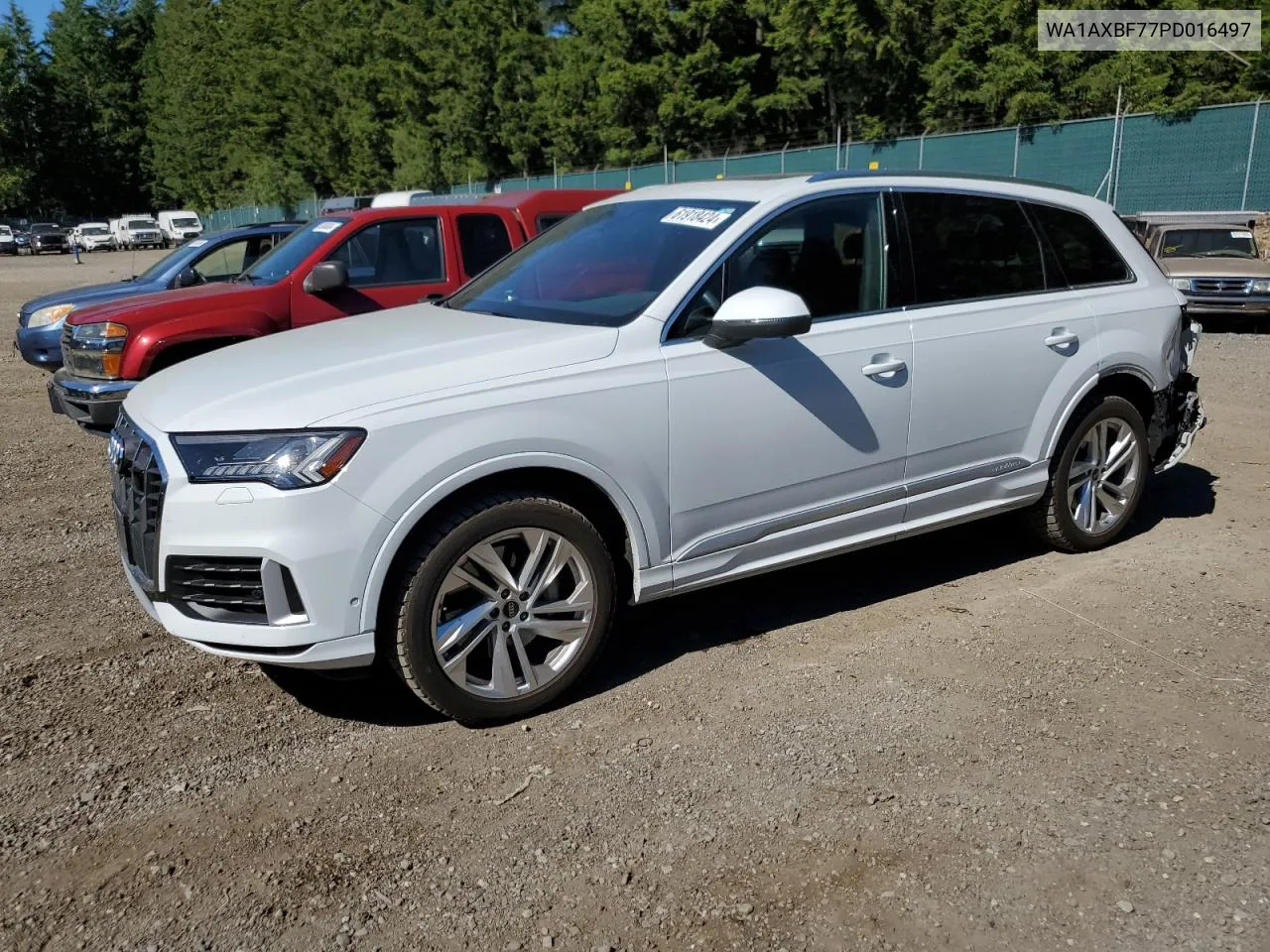 2023 Audi Q7 Premium VIN: WA1AXBF77PD016497 Lot: 61918424