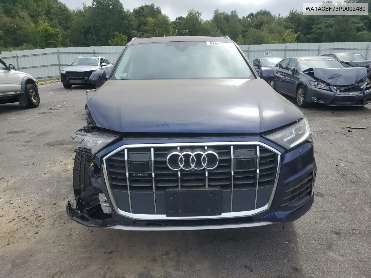 2023 Audi Q7 Premium VIN: WA1ACBF73PD002480 Lot: 67861244