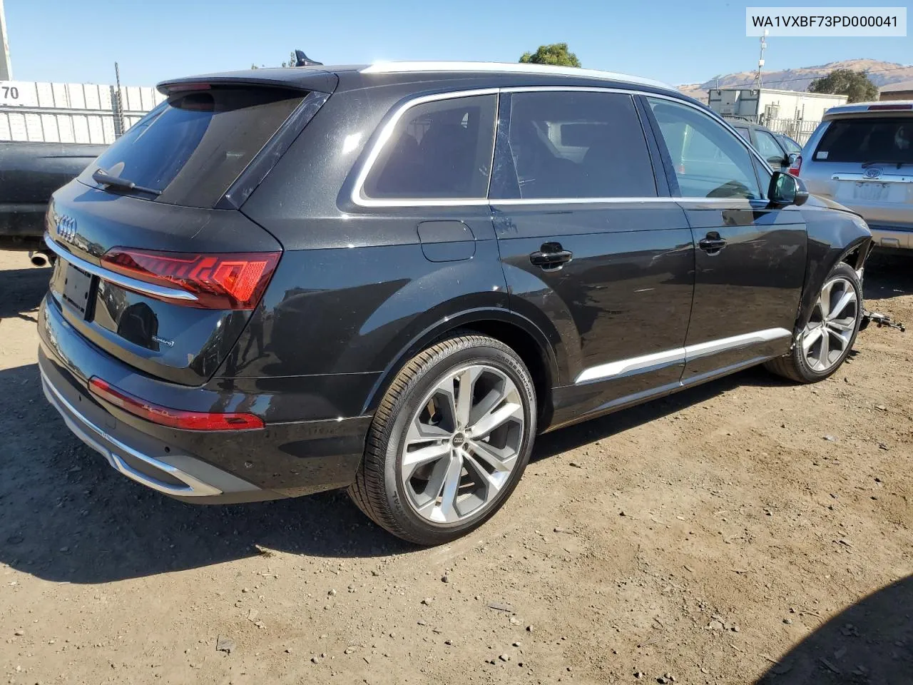 2023 Audi Q7 Prestige VIN: WA1VXBF73PD000041 Lot: 70678354