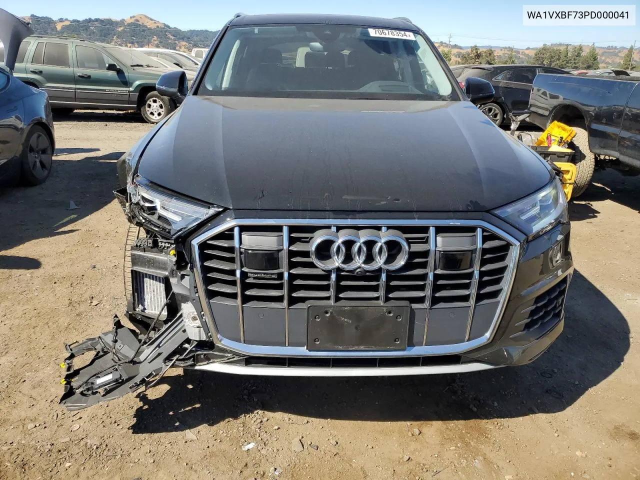 2023 Audi Q7 Prestige VIN: WA1VXBF73PD000041 Lot: 70678354