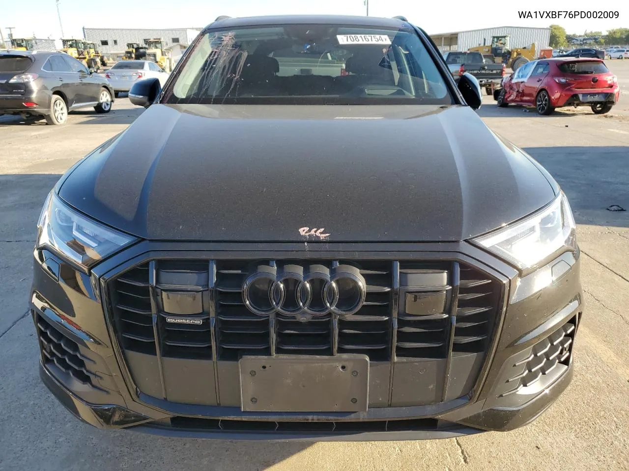 2023 Audi Q7 Prestige VIN: WA1VXBF76PD002009 Lot: 70816754