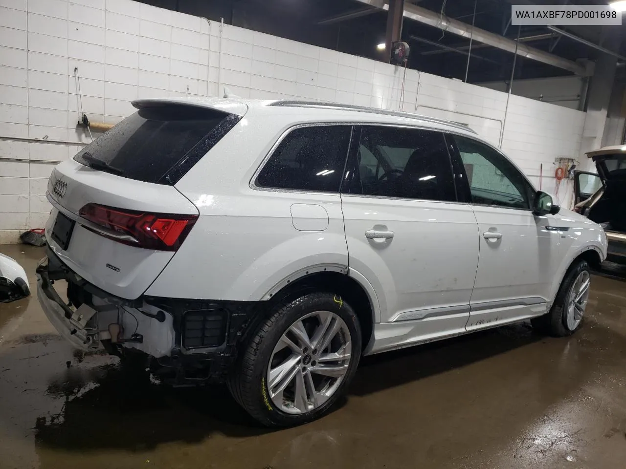 2023 Audi Q7 Premium VIN: WA1AXBF78PD001698 Lot: 72674504