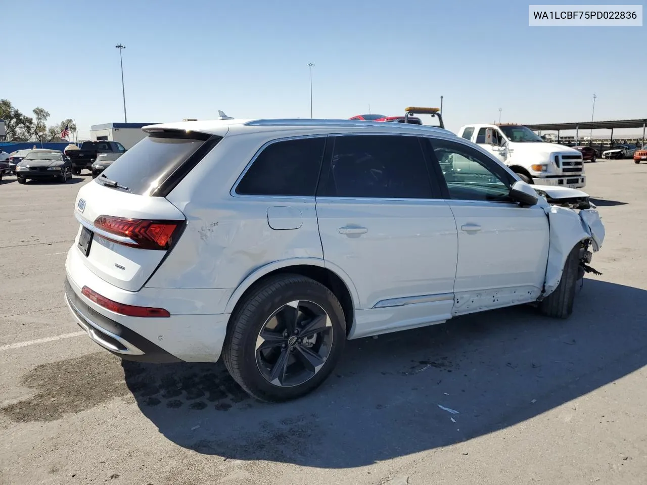 2023 Audi Q7 Premium Plus VIN: WA1LCBF75PD022836 Lot: 74427424