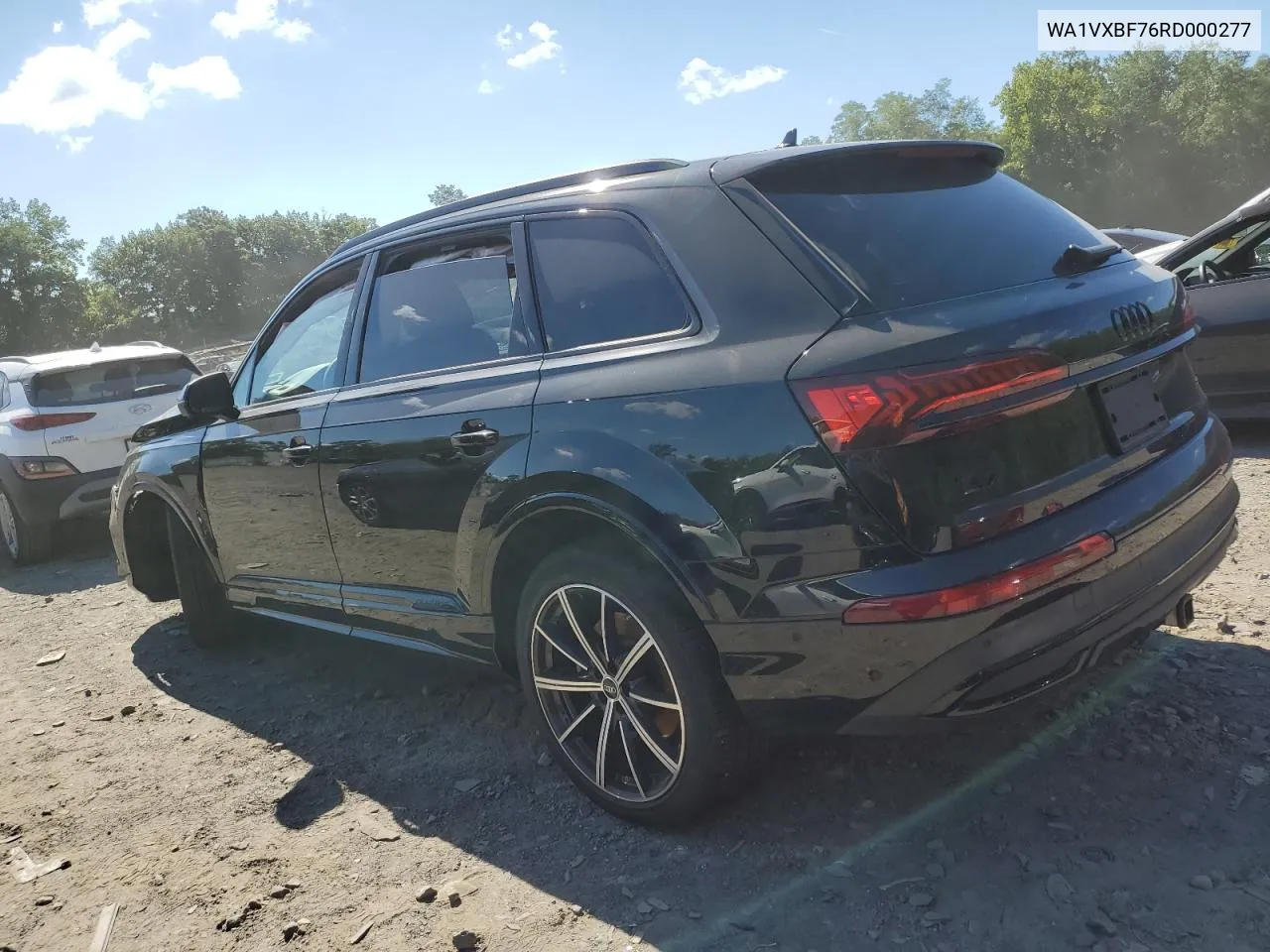 2024 Audi Q7 Prestige VIN: WA1VXBF76RD000277 Lot: 67083804