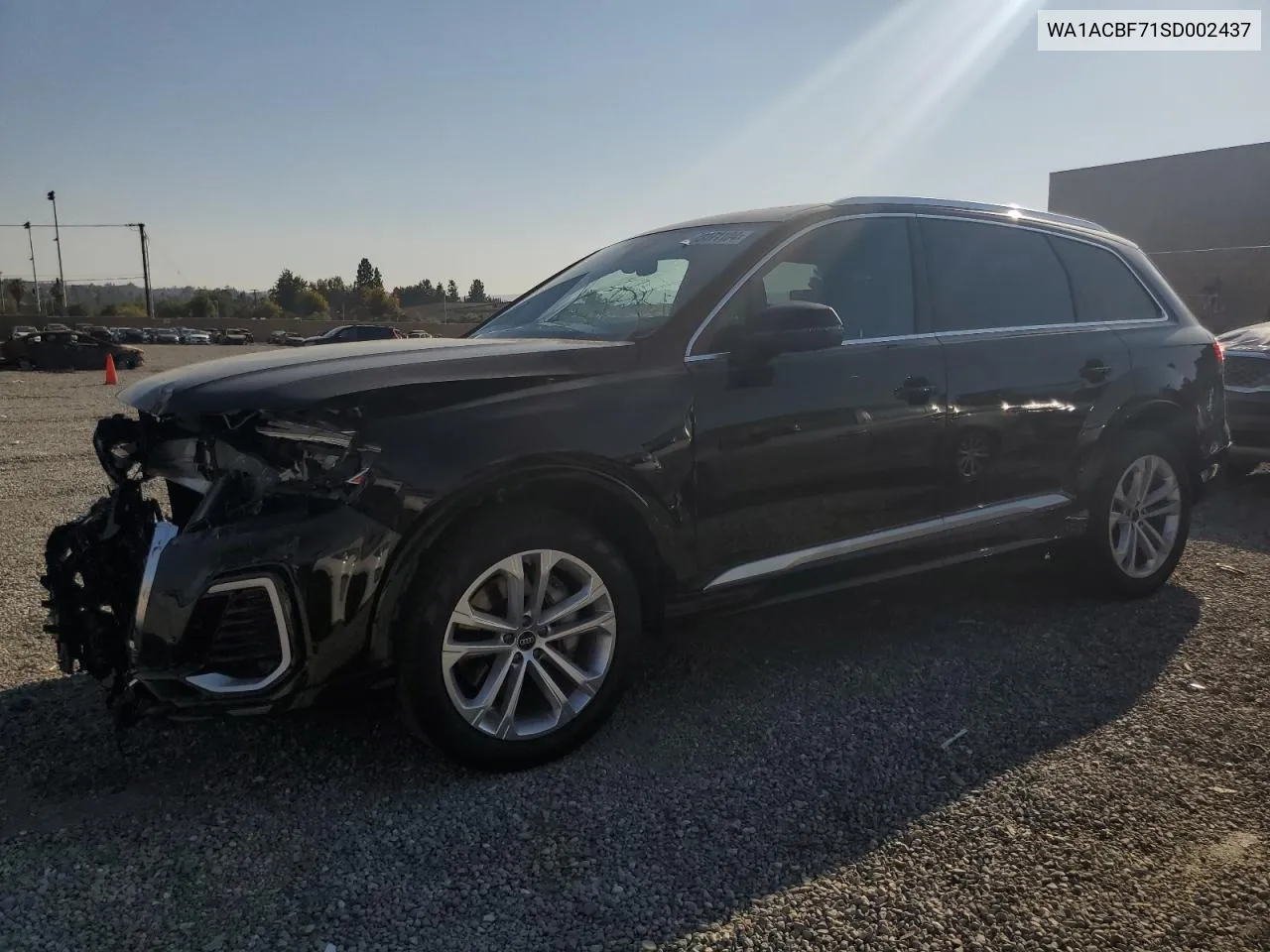 WA1ACBF71SD002437 2025 Audi Q7 Premium