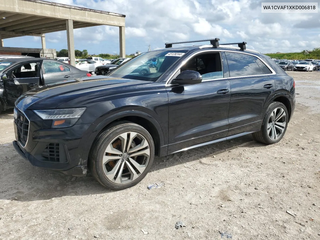 2019 Audi Q8 Prestige VIN: WA1CVAF1XKD006818 Lot: 45128244