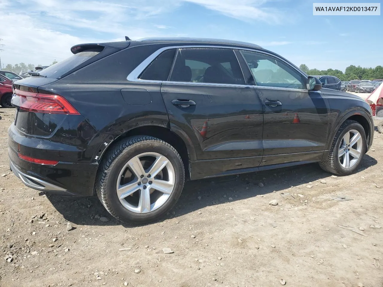 2019 Audi Q8 Premium VIN: WA1AVAF12KD013477 Lot: 61793554