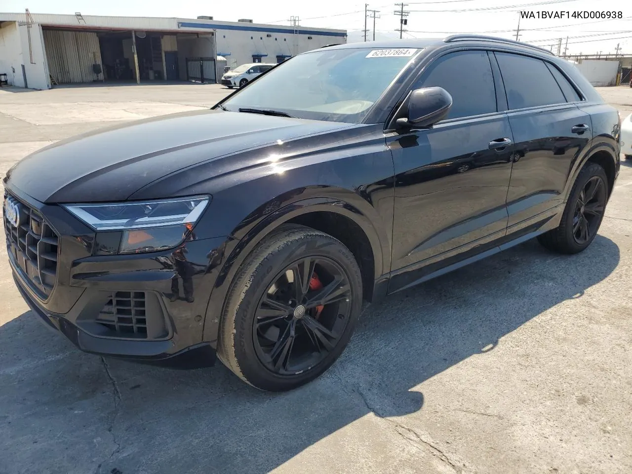 2019 Audi Q8 Premium Plus VIN: WA1BVAF14KD006938 Lot: 62037864