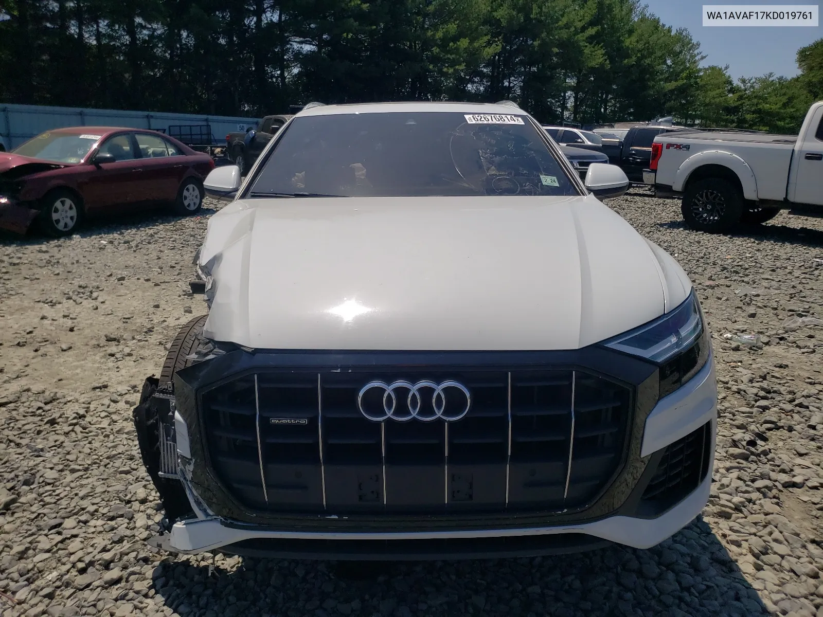 WA1AVAF17KD019761 2019 Audi Q8 Premium