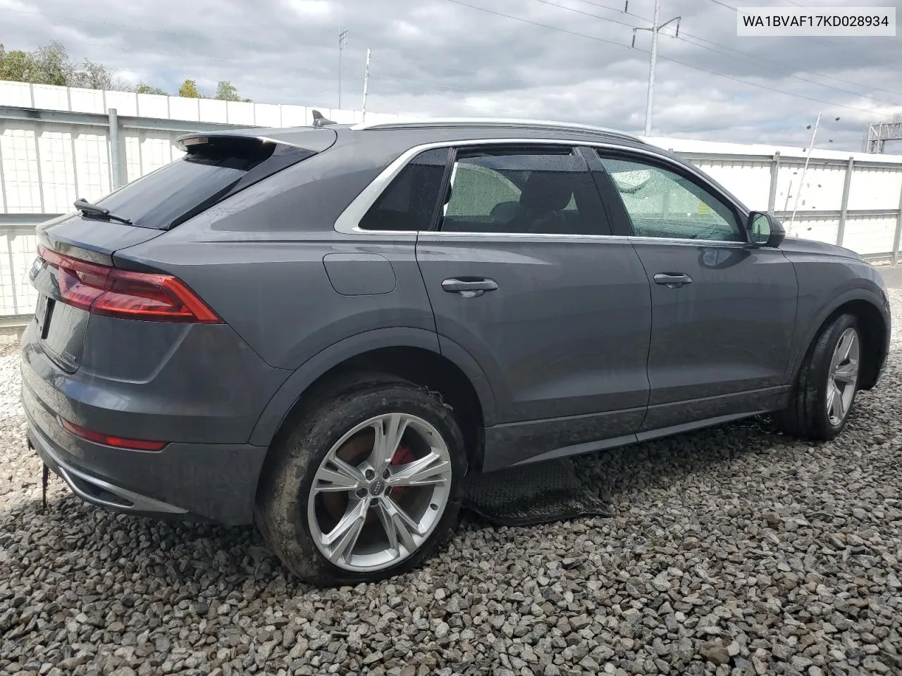 WA1BVAF17KD028934 2019 Audi Q8 Premium Plus