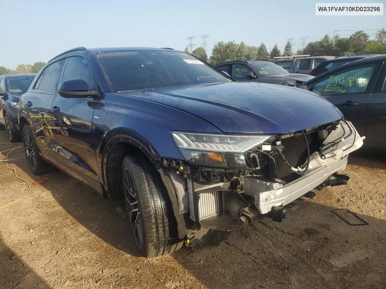 WA1FVAF10KD023298 2019 Audi Q8 Prestige S-Line