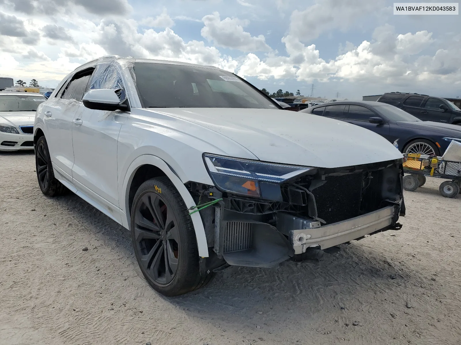 WA1BVAF12KD043583 2019 Audi Q8 Premium Plus