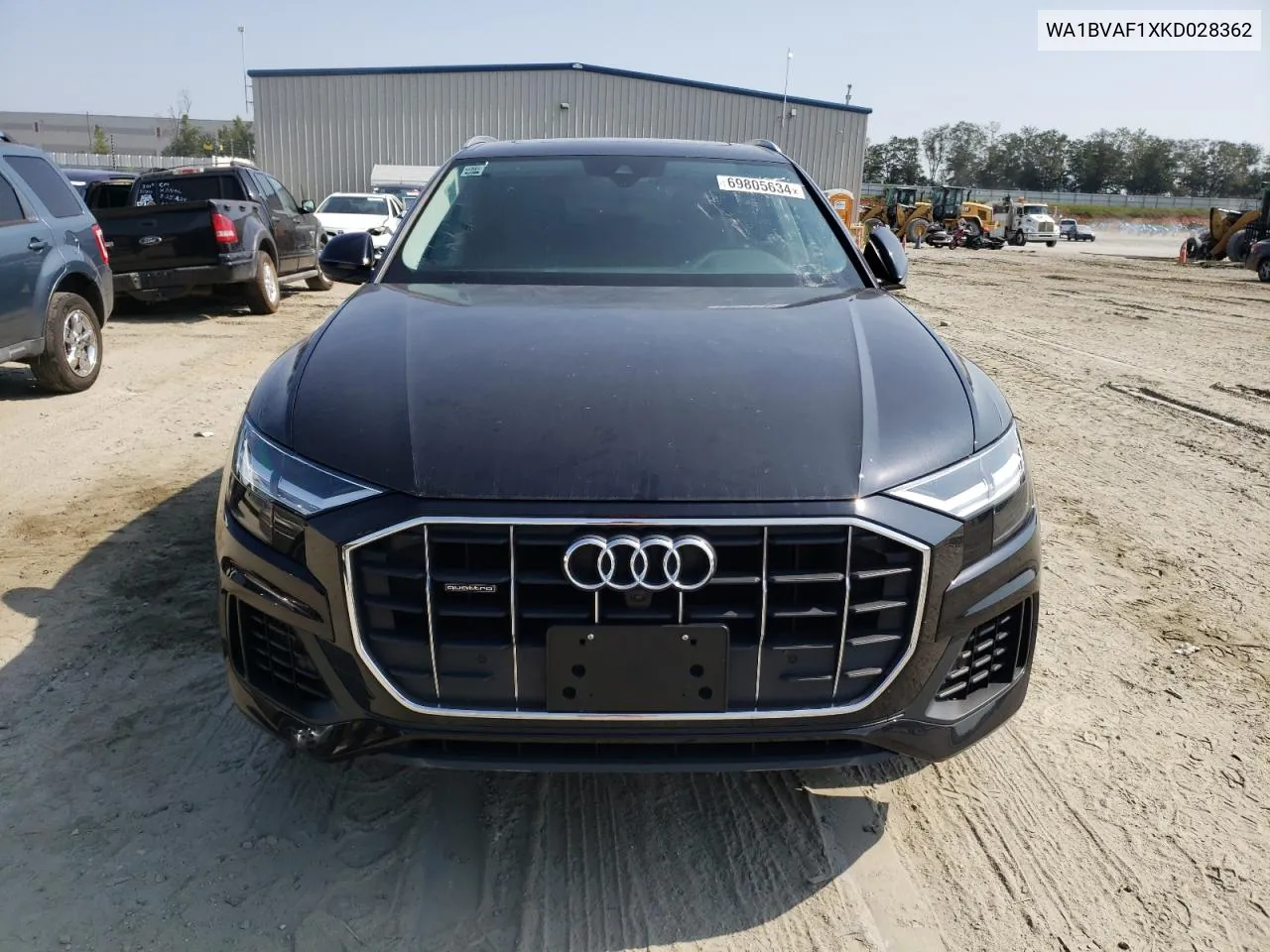 2019 Audi Q8 Premium Plus VIN: WA1BVAF1XKD028362 Lot: 69805634