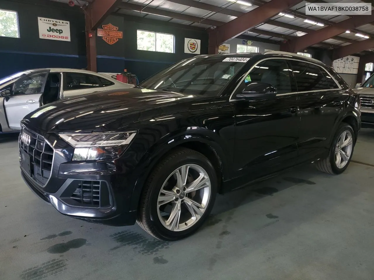 2019 Audi Q8 Premium Plus VIN: WA1BVAF18KD038758 Lot: 70476404