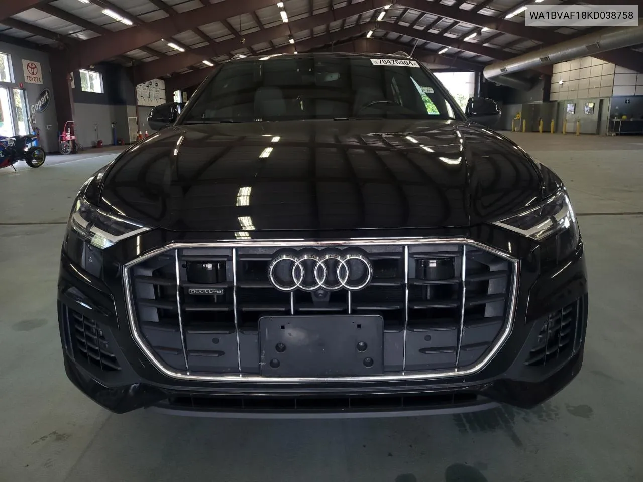 2019 Audi Q8 Premium Plus VIN: WA1BVAF18KD038758 Lot: 70476404