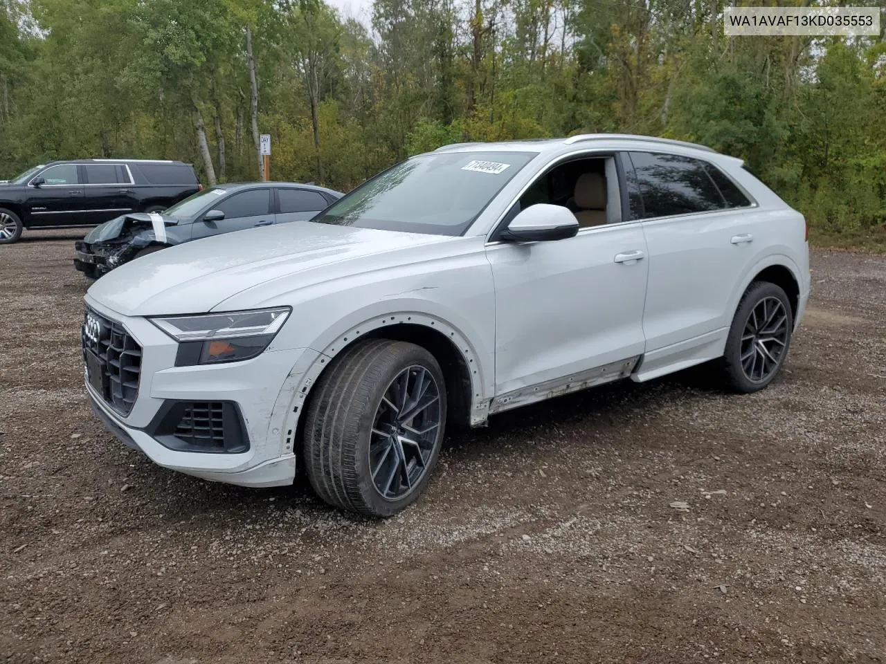 2019 Audi Q8 Premium VIN: WA1AVAF13KD035553 Lot: 71340494