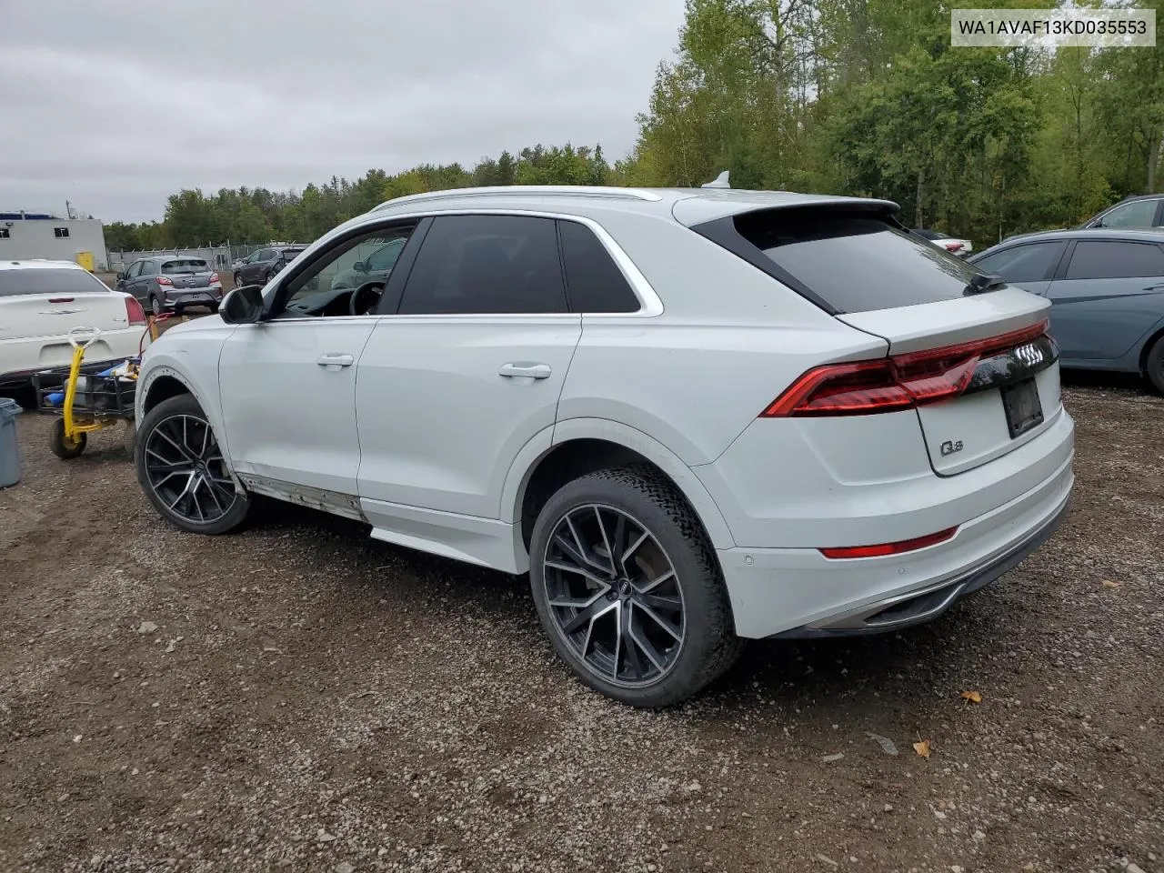 2019 Audi Q8 Premium VIN: WA1AVAF13KD035553 Lot: 71340494