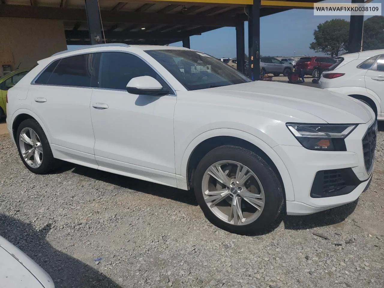 2019 Audi Q8 Premium VIN: WA1AVAF1XKD038109 Lot: 71403284