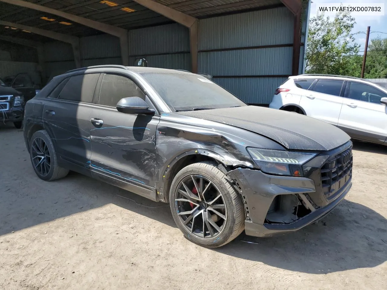 WA1FVAF12KD007832 2019 Audi Q8 Prestige S-Line