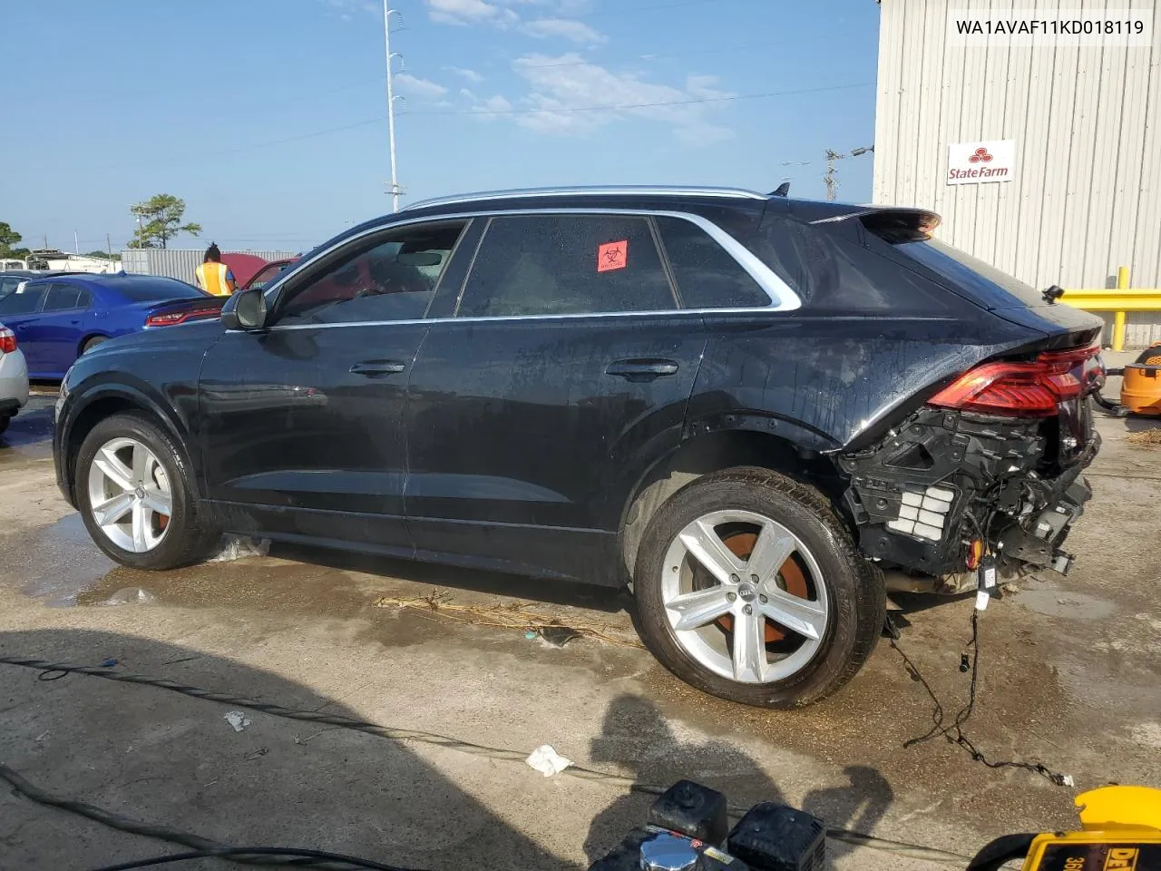 2019 Audi Q8 Premium VIN: WA1AVAF11KD018119 Lot: 71595894