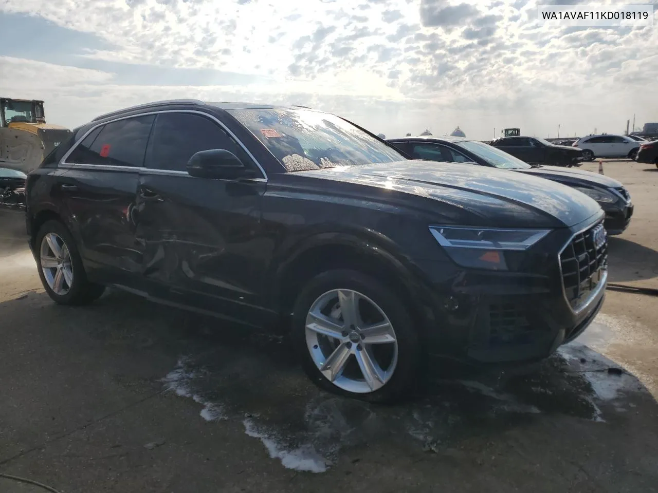 2019 Audi Q8 Premium VIN: WA1AVAF11KD018119 Lot: 71595894