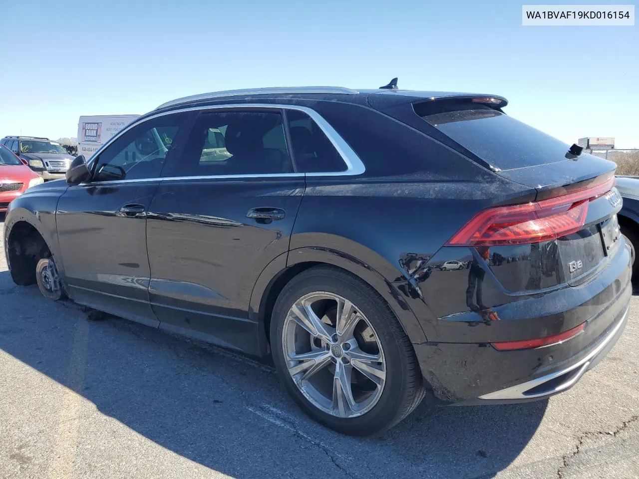 2019 Audi Q8 Premium Plus VIN: WA1BVAF19KD016154 Lot: 72956034