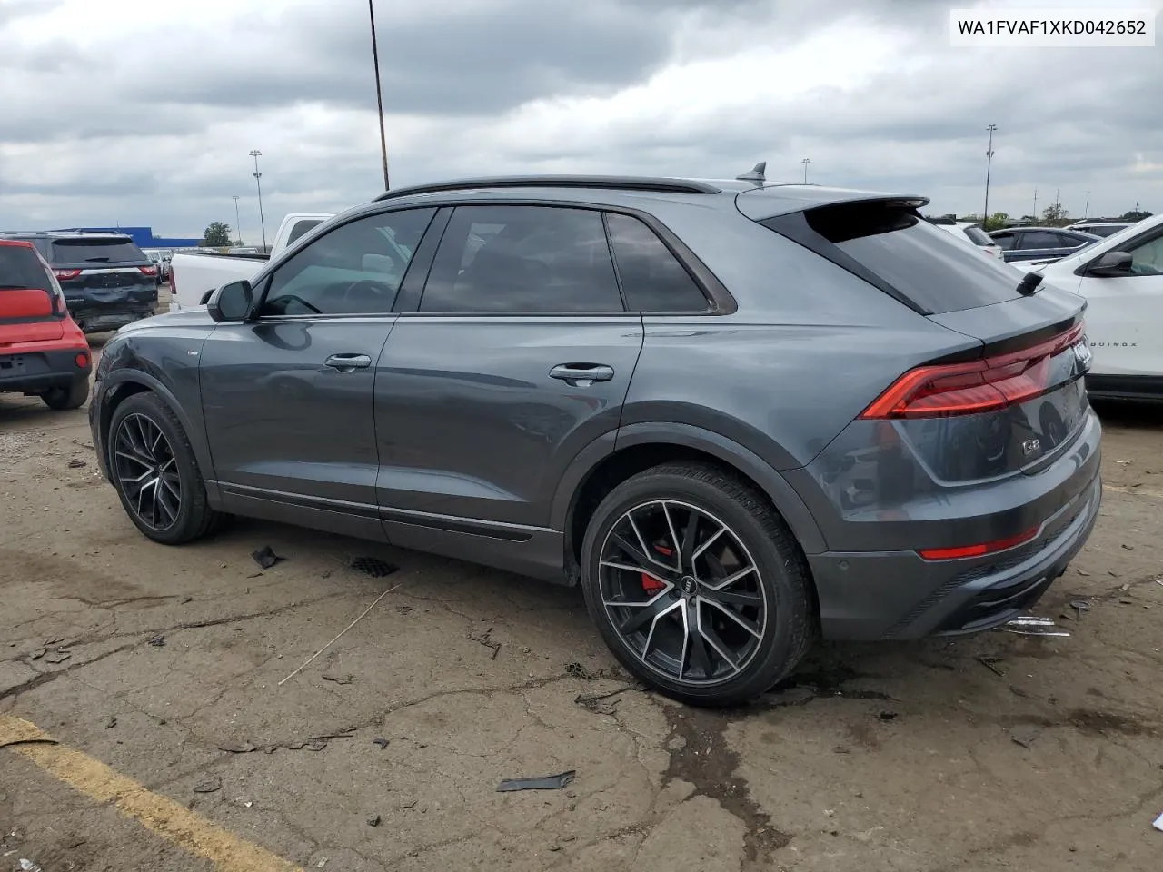 2019 Audi Q8 Prestige S-Line VIN: WA1FVAF1XKD042652 Lot: 73135244