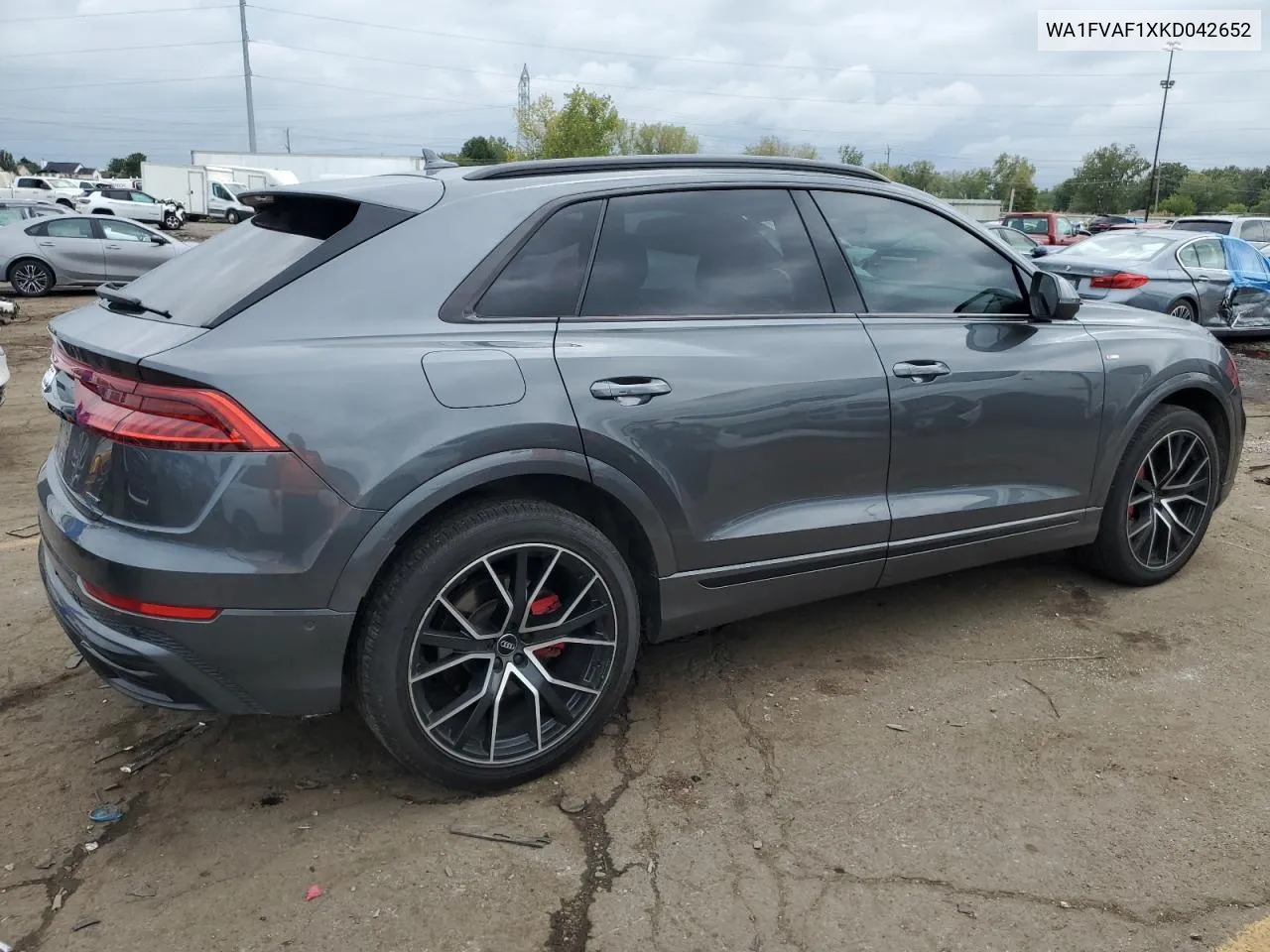 2019 Audi Q8 Prestige S-Line VIN: WA1FVAF1XKD042652 Lot: 73135244